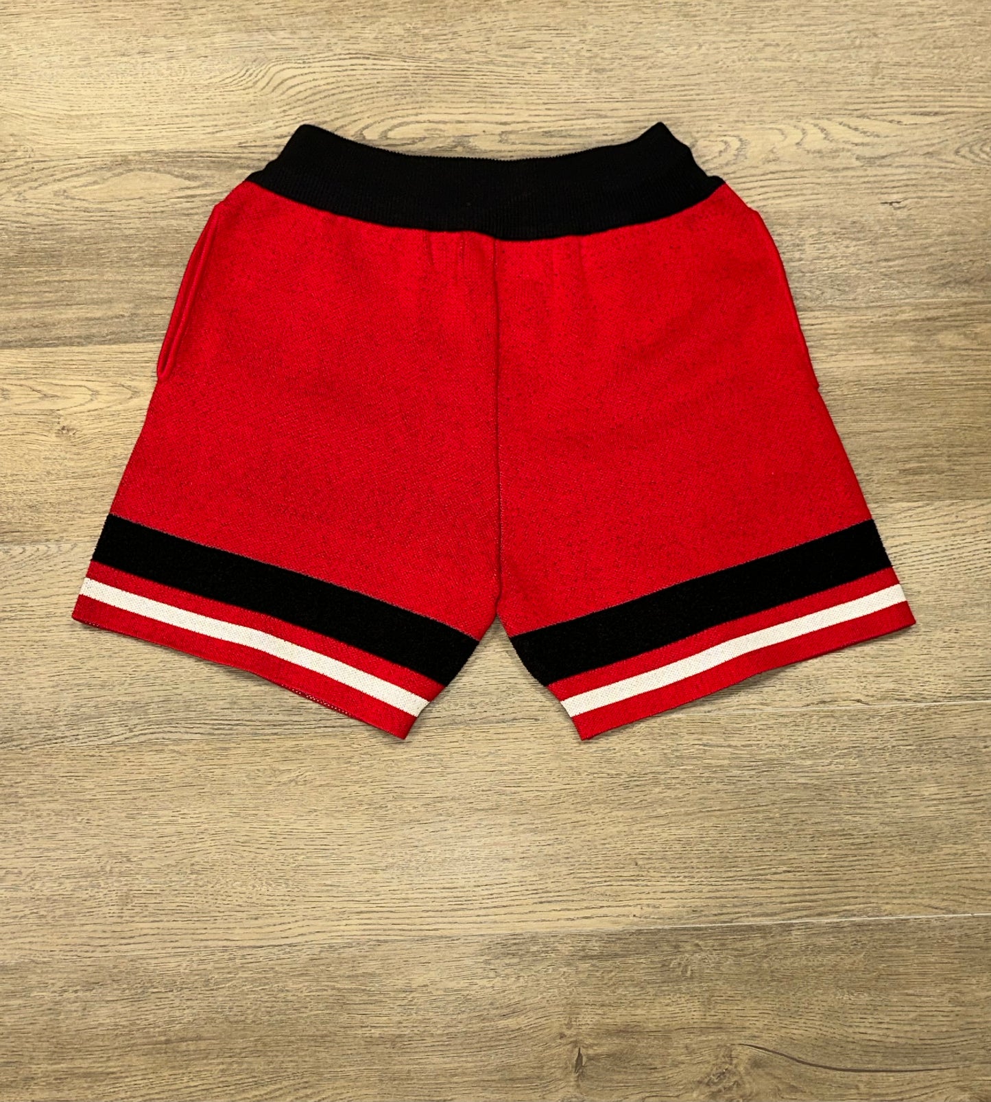 RED FR STADIUM SWEATER SHORTS