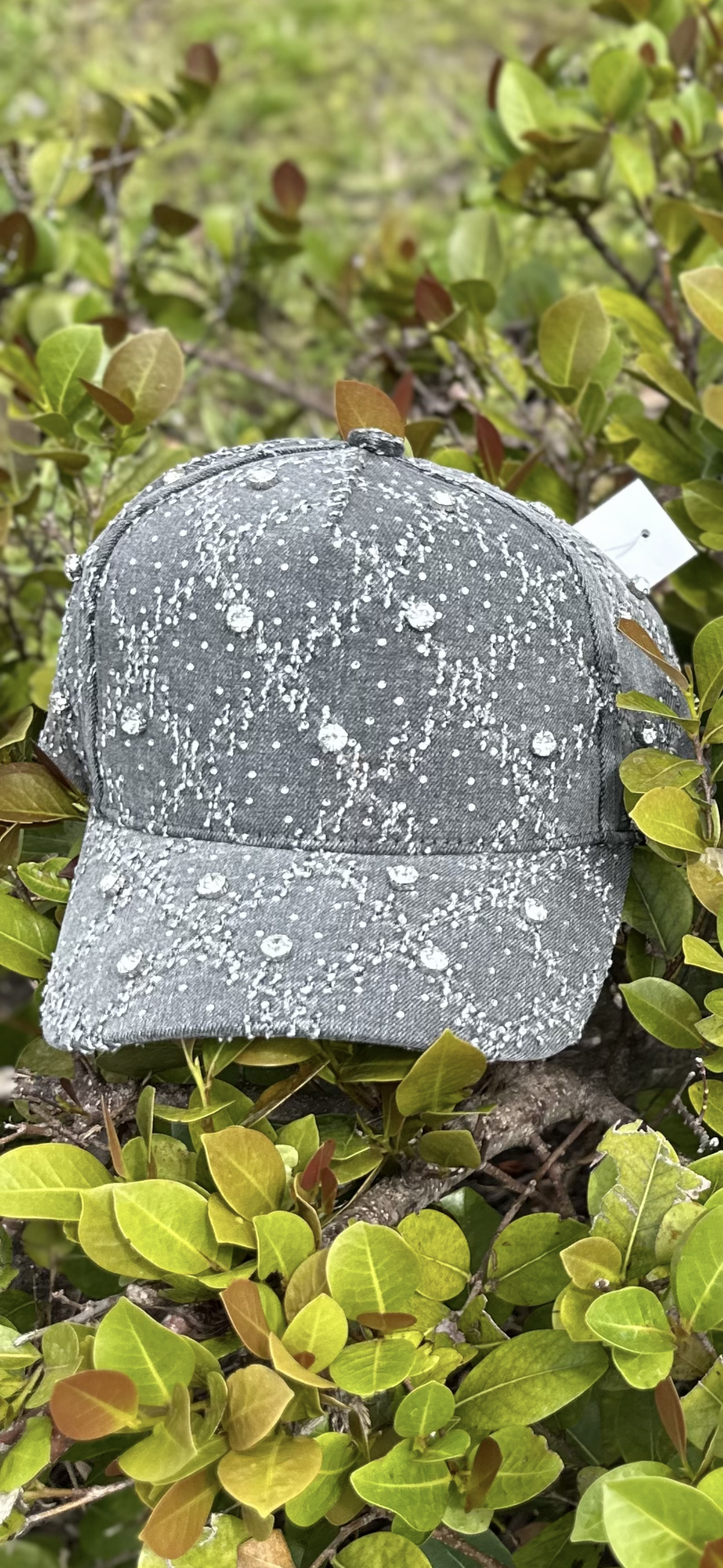 VICIOUS Studs Hat 'Grey'