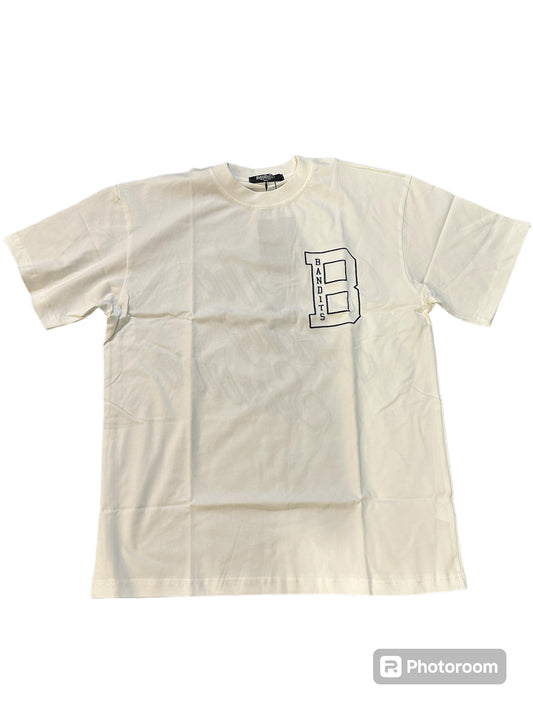 Bandits BND042 white tee  E2