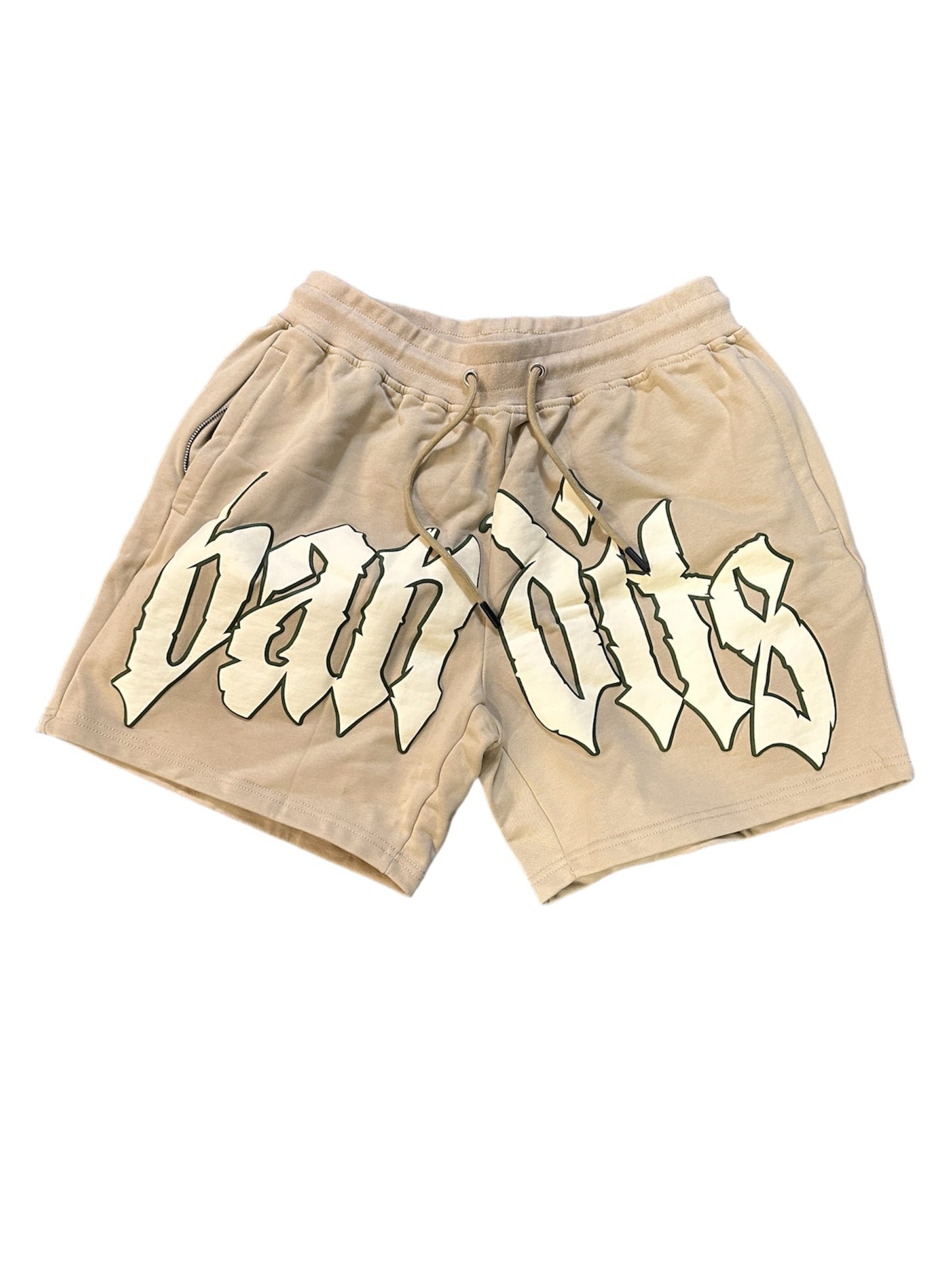 bandits tan shorts BND029 F1