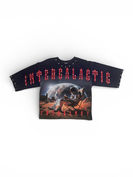TAKER NAVY ASTRONAUT TEE