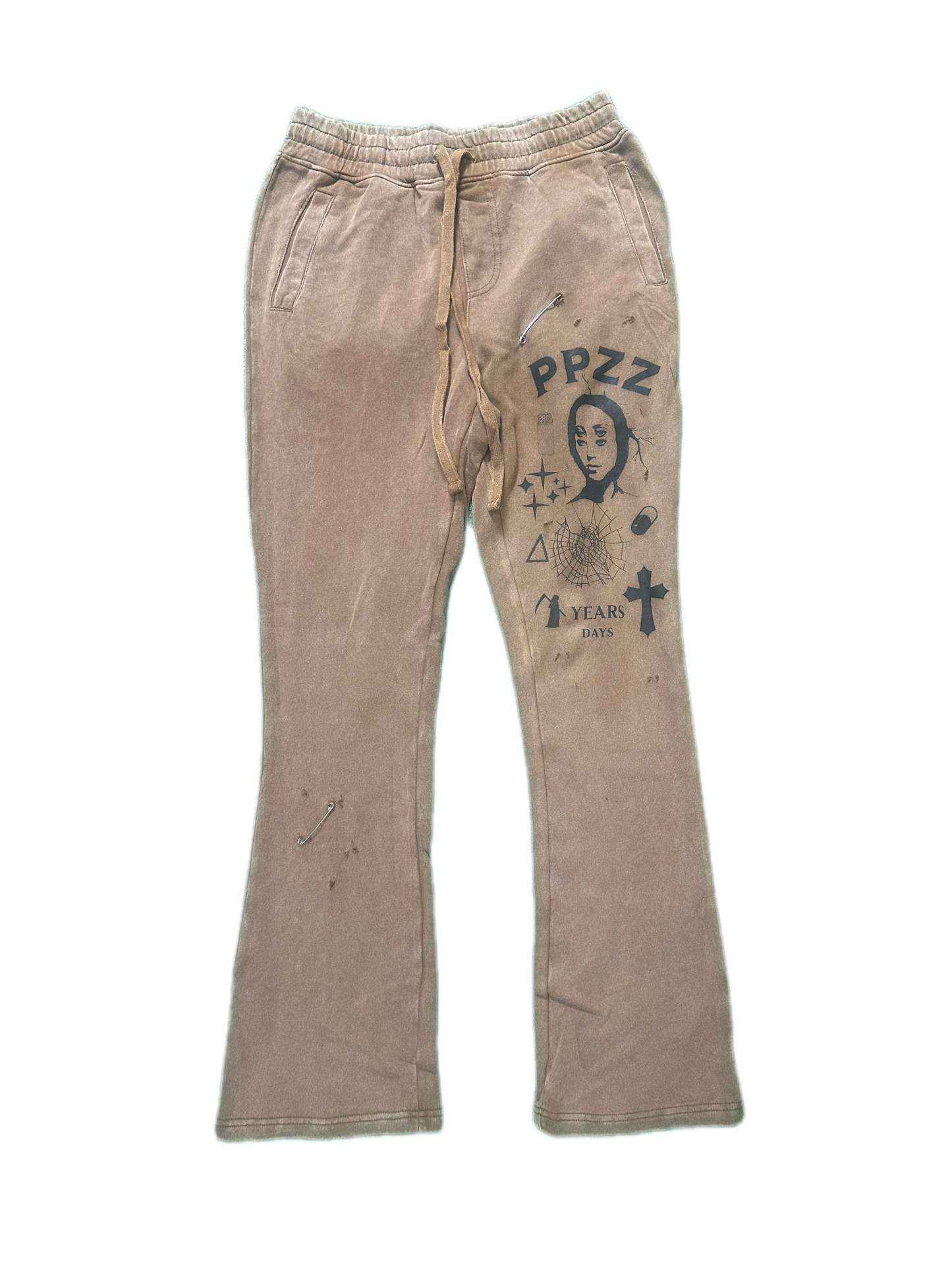 PPZZ jogger flared with print