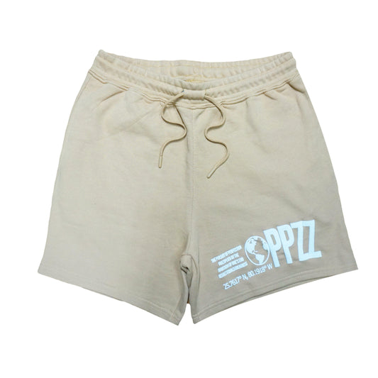 PPZZ Global French Terry Shorts (Nude) /D5