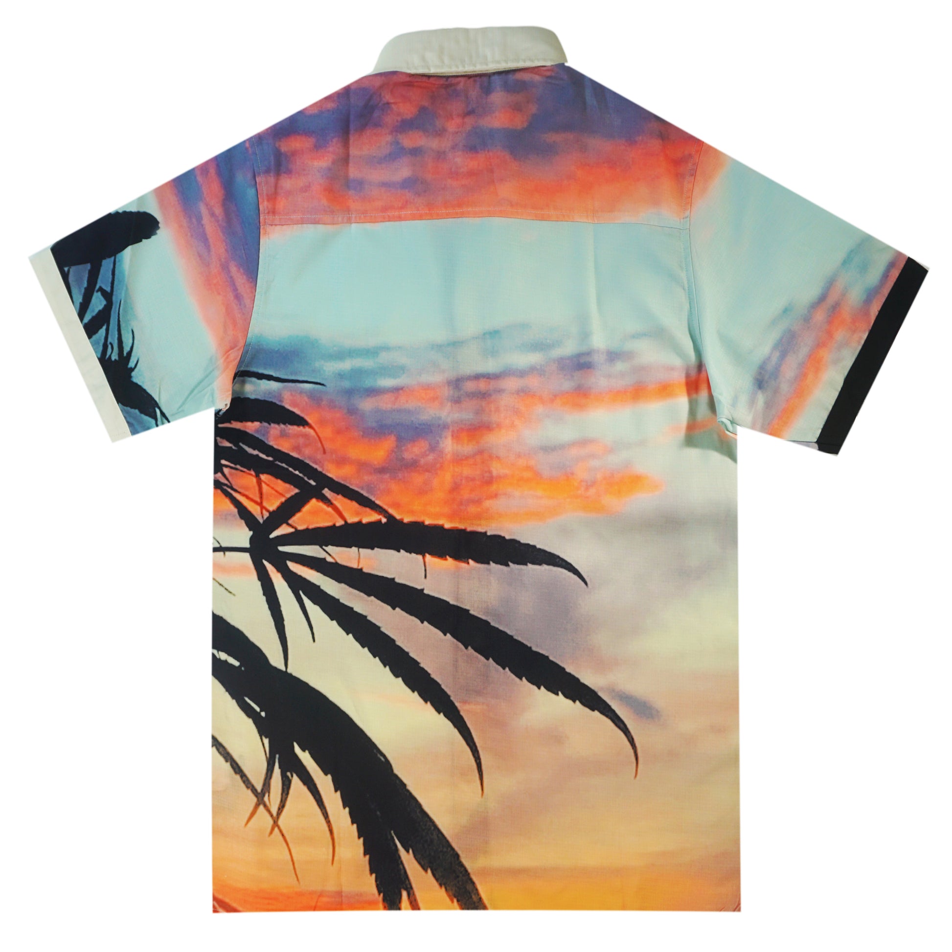 Men, Boys, Teens, Gifts, Wmns, Girls, Urban, Style, Fashion, Mens Tees, Womens Tees, Teen Tees, Boys Tees, Urban Apparel, Button Up Tee, In the Clouds Button Up Shirt, Sunset, The Hideout Clothing, 
