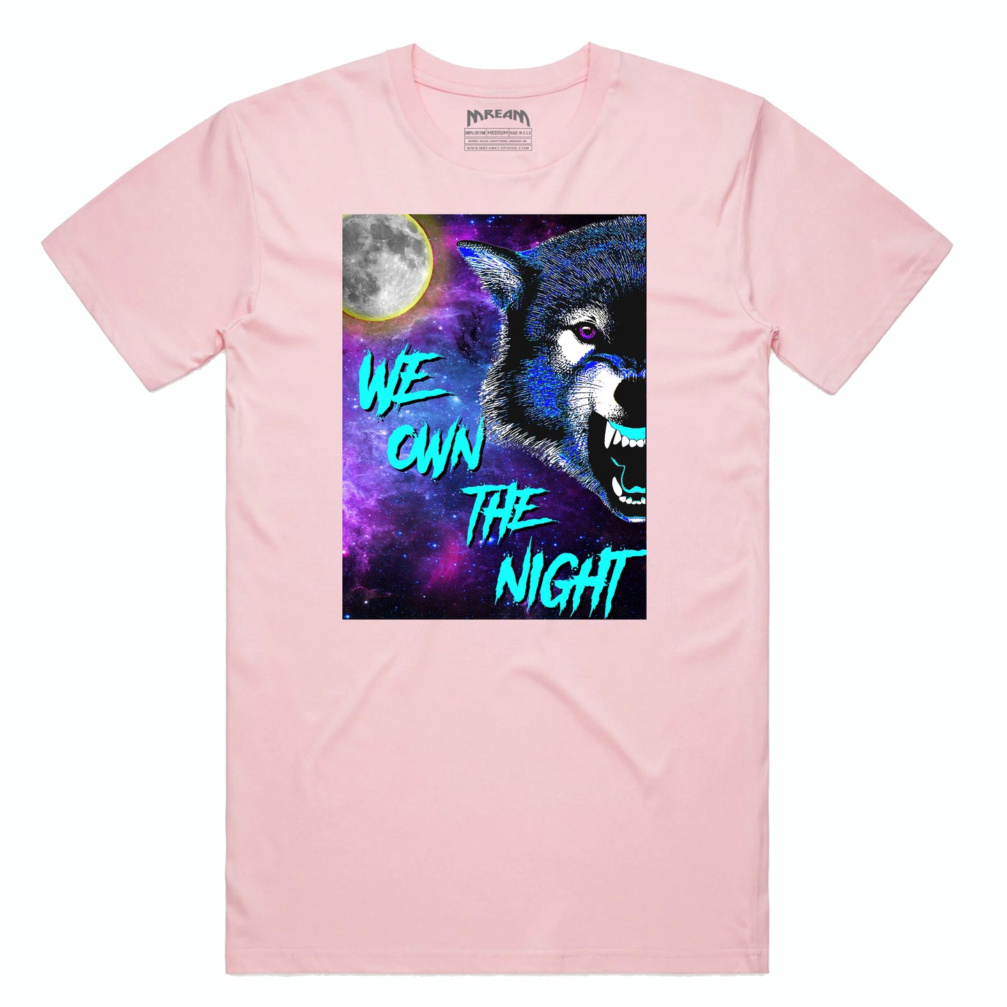 We Own The Night Tee (Pink) /D9