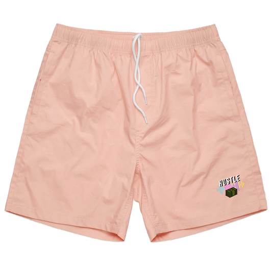 Hustle Foundation Shorts (Pink) /D1