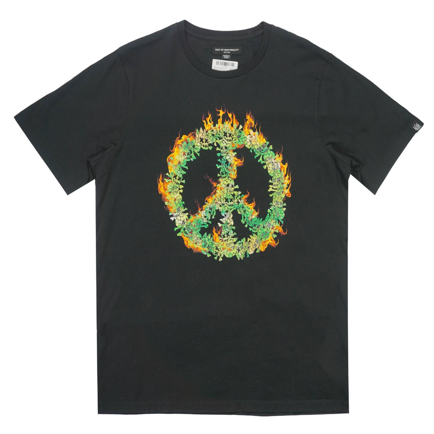 Peace In Chaos Tee (Black) /D11