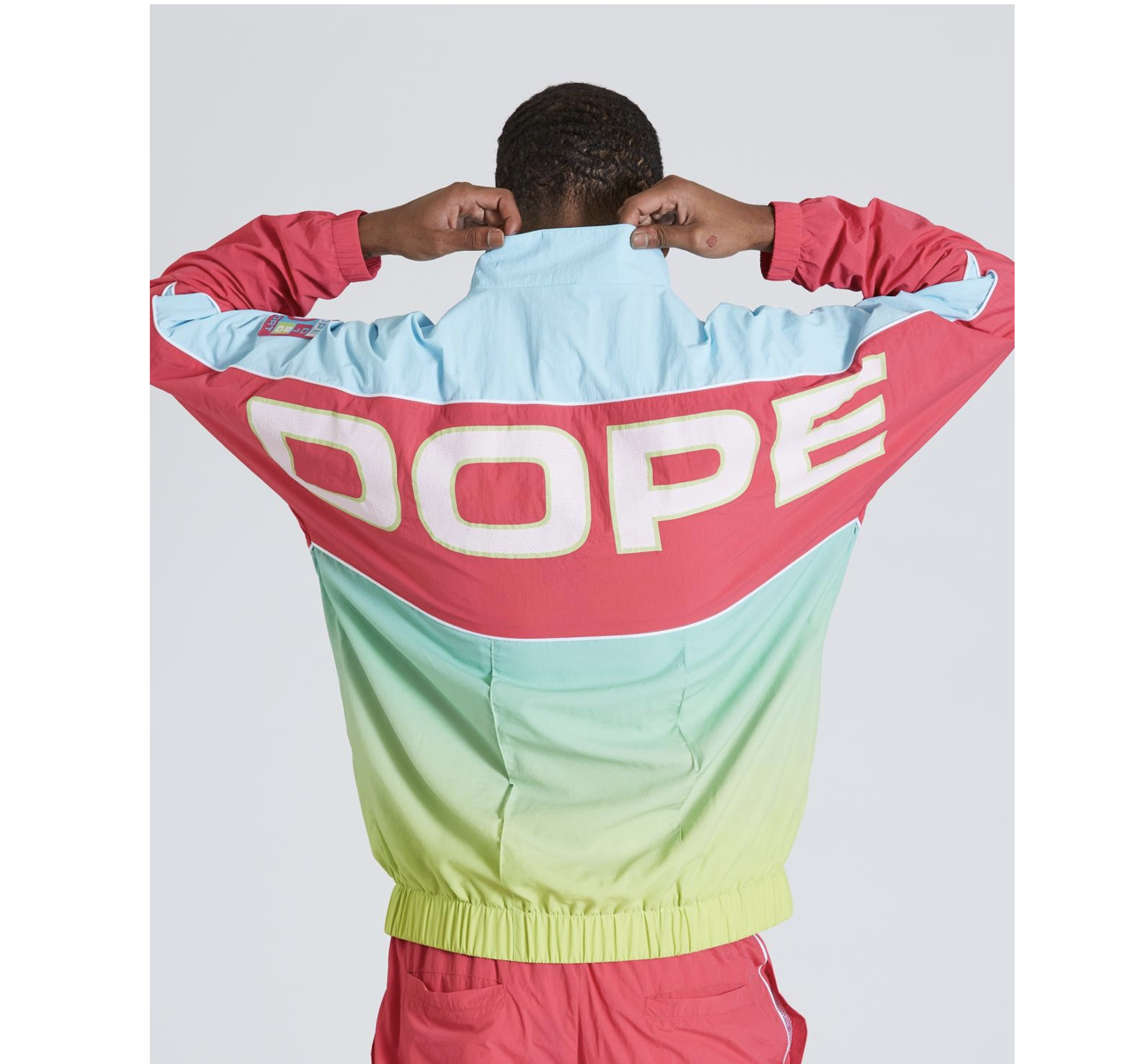 Retro Pullover Windbreaker (Neon) /SU 15