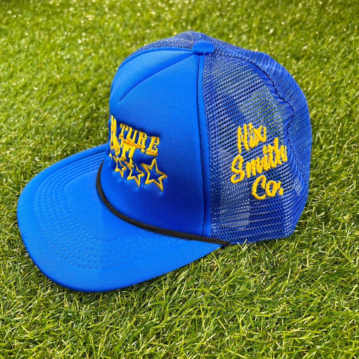Signature Shot Trucker Hat (Blue/Gold/Blue)