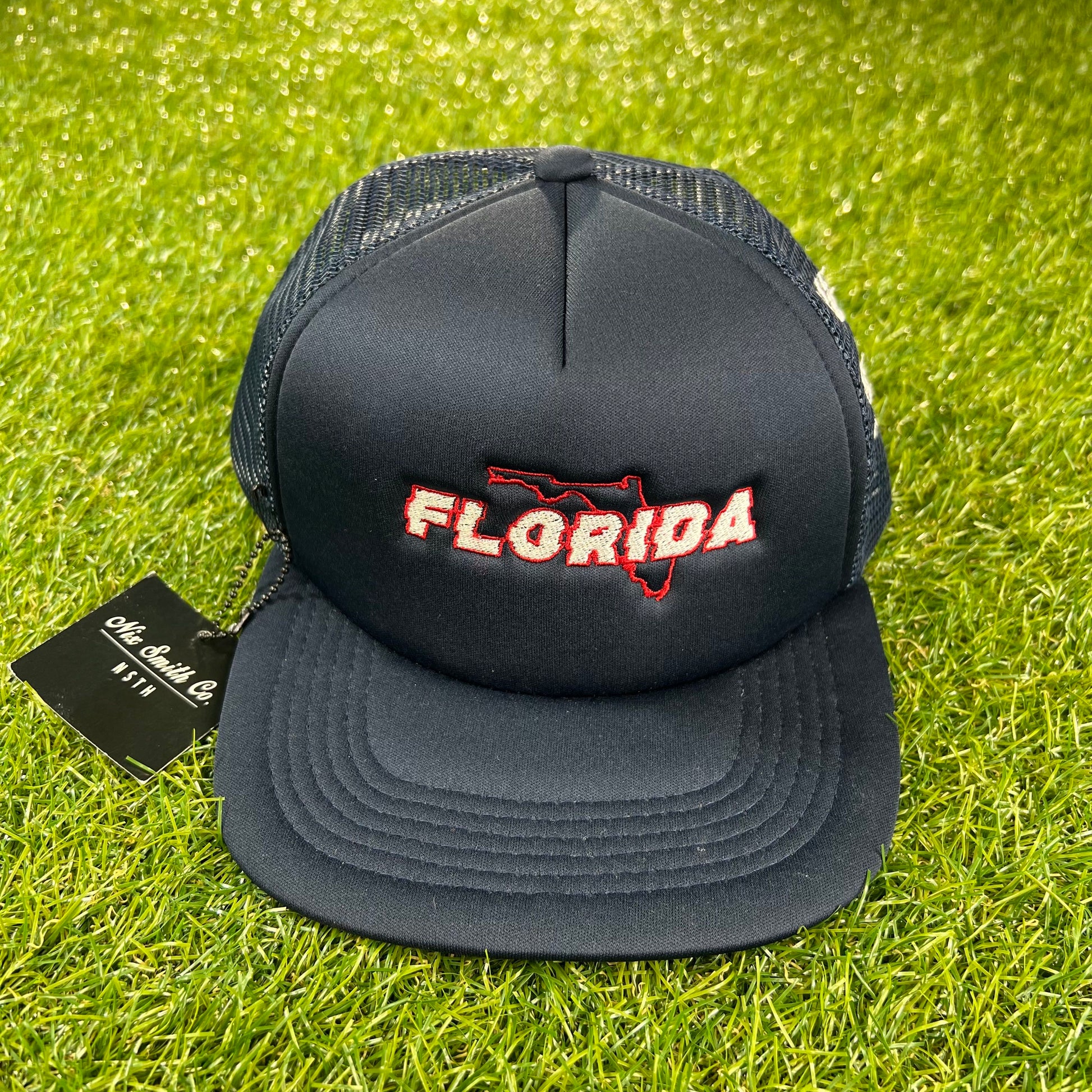 Florida Hats, Hats, Black Hats, Trucker, Style, Snapback, Men, Boys, Teens, Gifts, Hat, Nix Smith Co, Urban, Wmns, Girls, Red and White Hat, Black and Red Hat, Florida, 