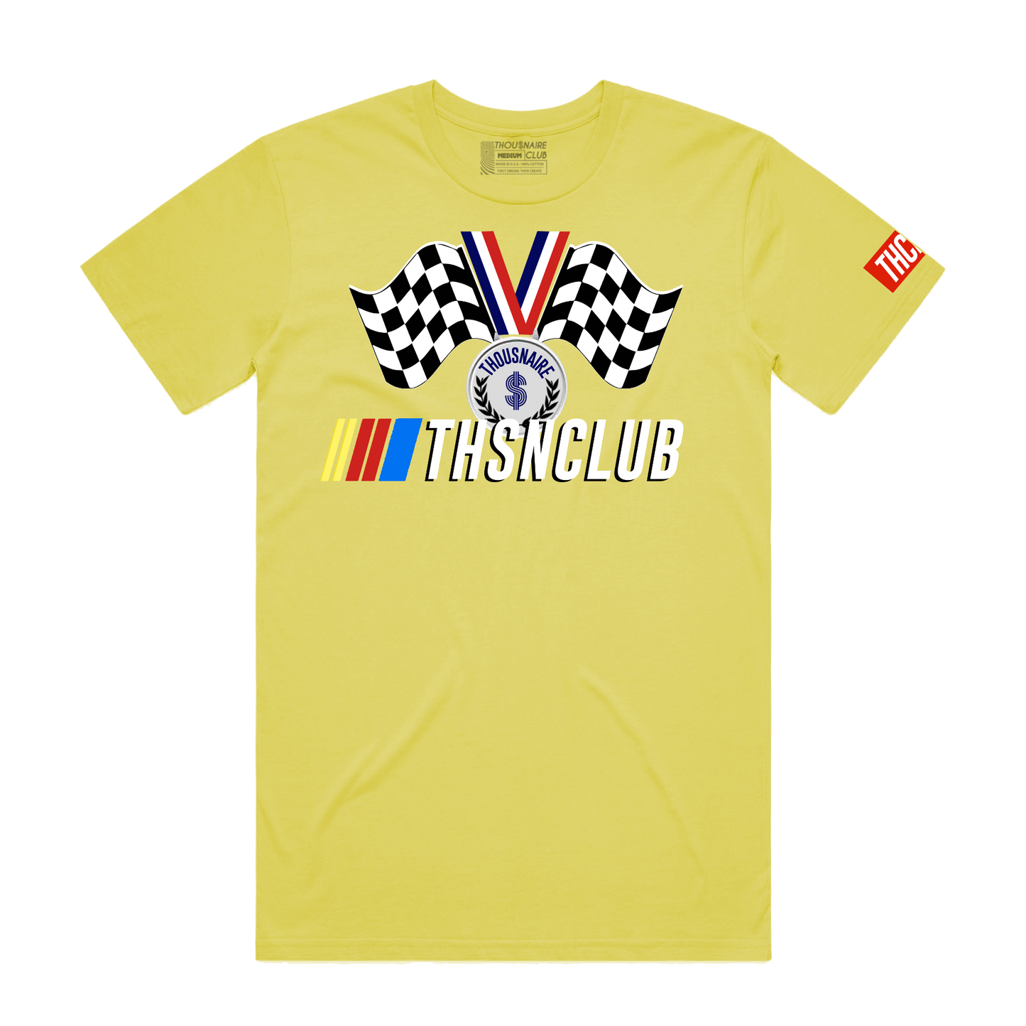 Race Medal Tee (Lemon)