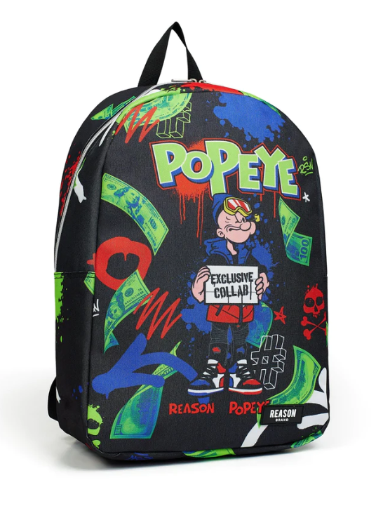Popeye X Reason Backpack (Multi) – 380 Fashion Popeye X Reason Backpack (Multi) – 380 Fashion