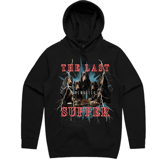 The Last Dog Supper Hoodie (Blk/Red/Multi)
