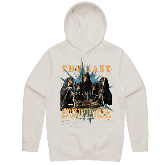 The Last Dog Supper Hoodie (Nat/Gold/Multi)