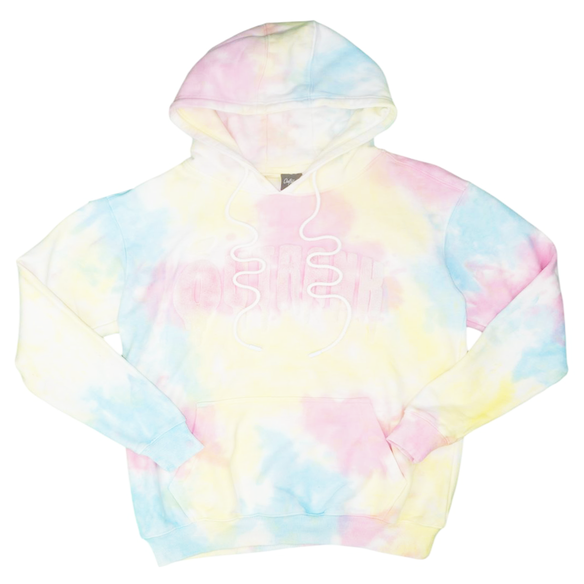 Blue Chee$e French Terry Tie Dye Hoodie (Pink/Yllw/Blu) /D18