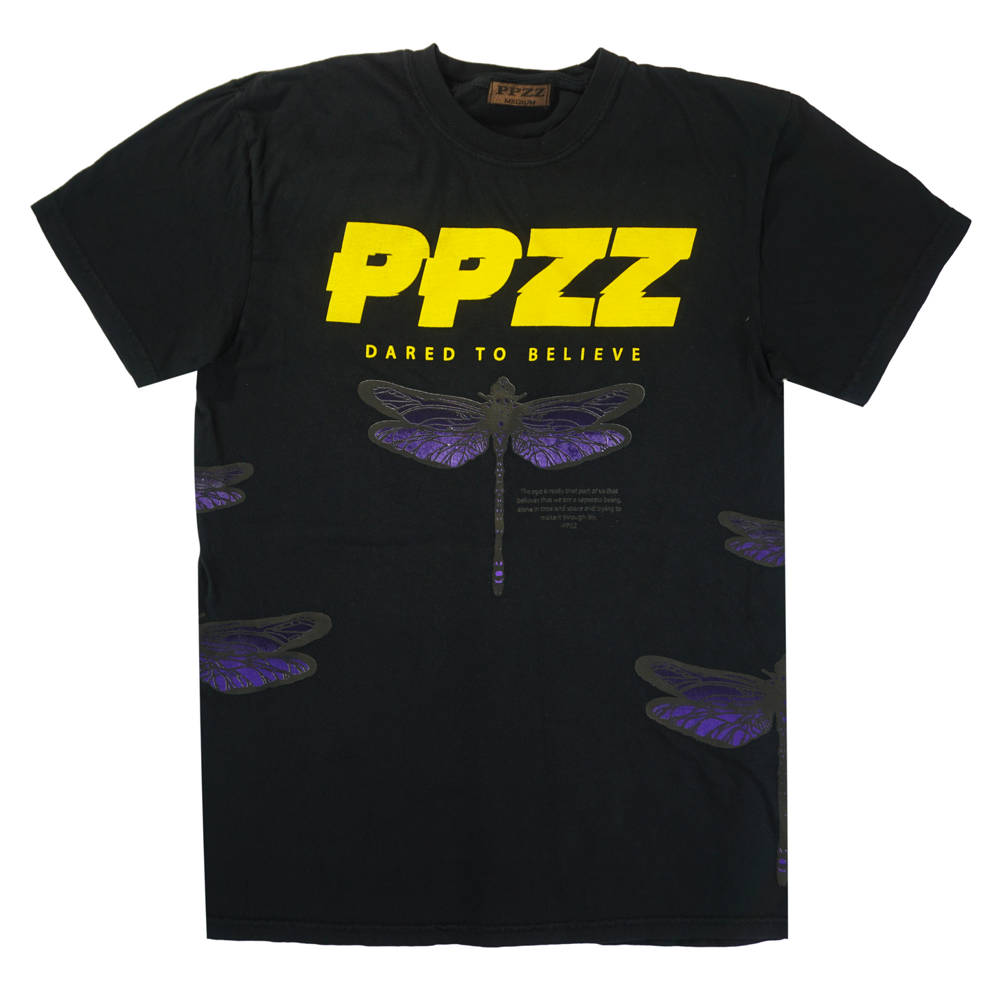 PPZZ Believe Dragon Fly Tee (Blk/Yllw/Purp) /D18